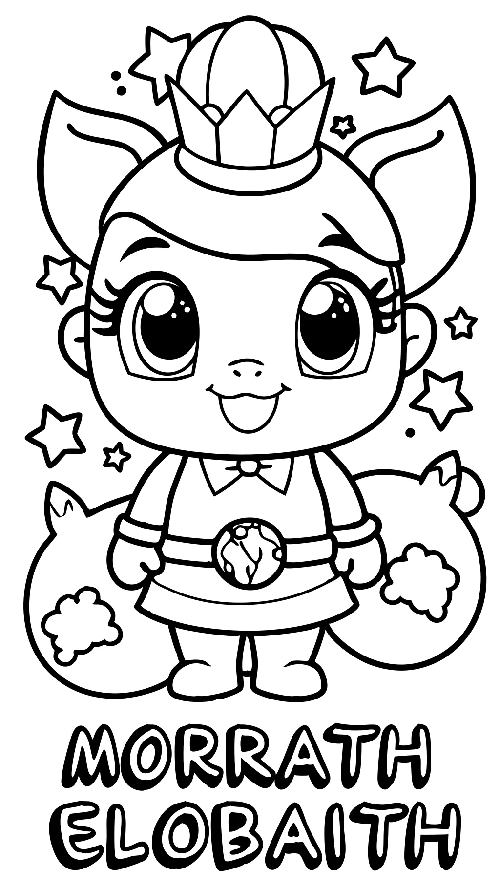 moriah elizabeth coloring pages